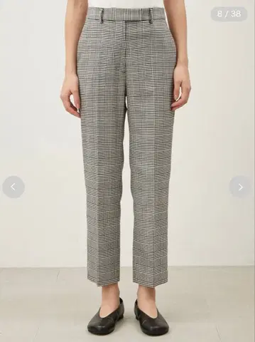 Mila Owen 뒷부분 밴딩 센터 프레스 테이퍼드 팬츠 1 미라 오웬