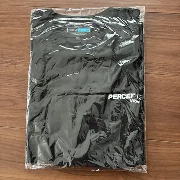 TWELVE PERCENT 블랙 T셔츠