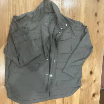 카키 밀리터리 자켓 4 포켓