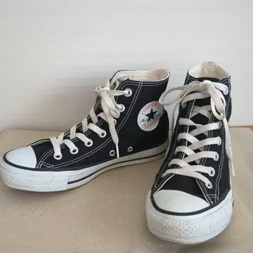CONVERSE 하이컷 블랙 23.5cm