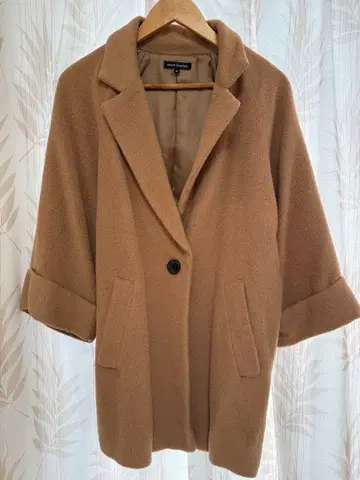 BUONA GIORNATA 베이지 체스터 코트 M