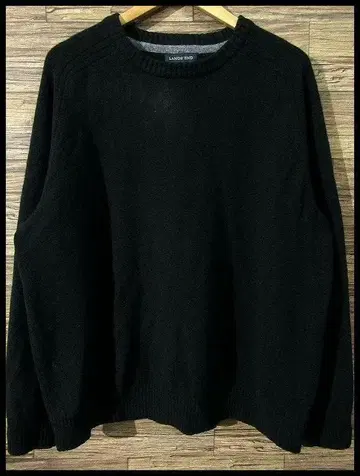 G2 NS30 XXL 랜드스엔드 라무 울 프리덤 슬리브 니트