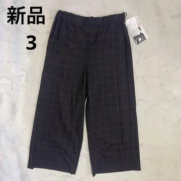 새상품 택 GALLERY VISCONTI 와이드 팬츠 가을/겨울 3 리본