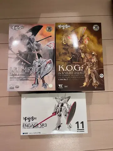 파이브 스타 이야기 프라모델 L.E.D. 미라주 외