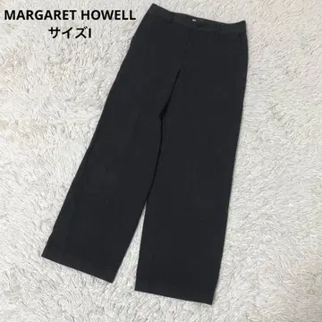 마가렛호웰 헤링본 슬랙스 팬츠 S 그레이 고급