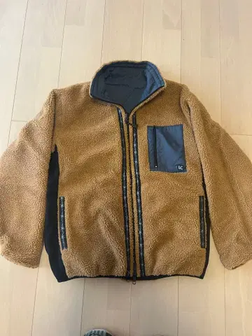 LAST CHANCE x relume 별주 리버서블 보아 플리스 자켓