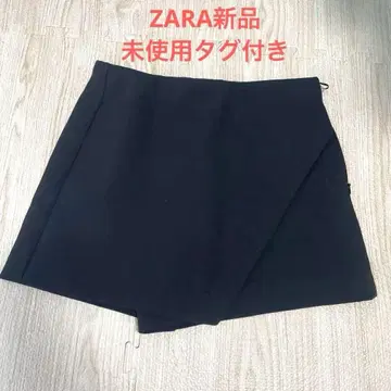 ZARA 블랙 미니 스커트 스코트 XS
