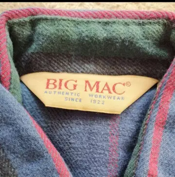 BIGMAC 헤비 플란넬 셔츠