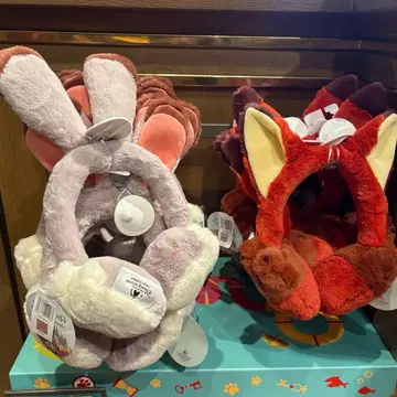 디즈니 헤어밴드 상하이 한정판 디즈니 주토피아 귀도리