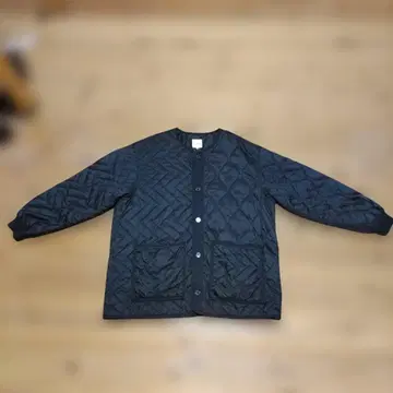 BEAMS 블랙 퀼팅 자켓 L 사이즈