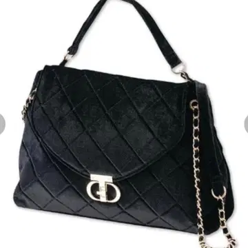 아베일 shoko 콜라보 퀼팅 토트백 블랙