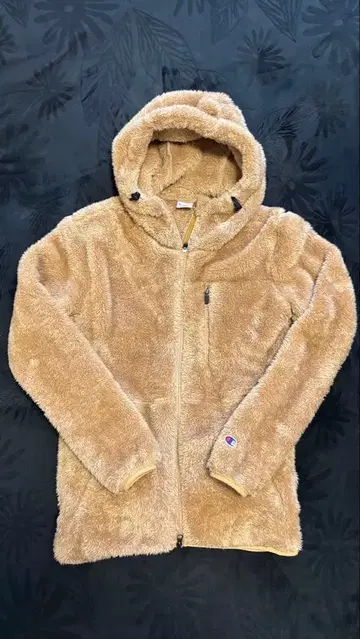 Champion 플리스 자켓 베이지