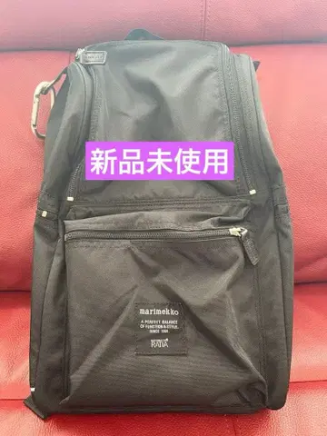 미사용 새상품 택 포함 marimekko 마리메꼬 블랙 백팩