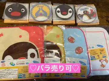 SEGA 럭키 쿠지 핑구 러버 코스터 핸드 타월 세트