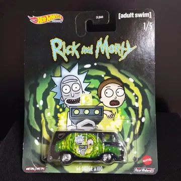 핫휠 66 닷지 A100 릭 앤 모티