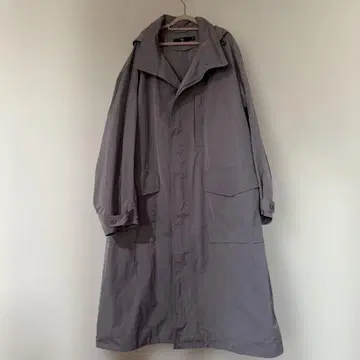 유니클로 플러스J +J 그레이 롱 코트 XXL 오버 사이즈