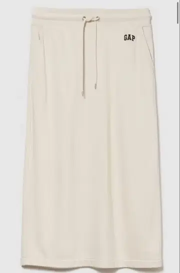 GAP 크림색 롱 스커트 L