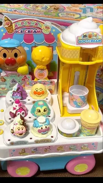 호빵맨 키라피카 DX 아이스 왜건 샵