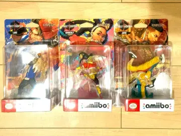 amiibo 스트리트 파이터 6 제이미 킴벌리 루크 3개 세트