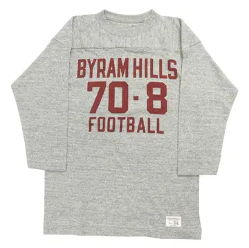 WAREHOUSE Lot4063 7부 소매 풋볼 T BYRAM HILLS