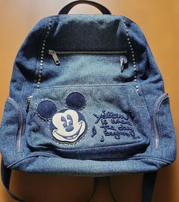 데시구알 미키 데님 백팩 디즈니
