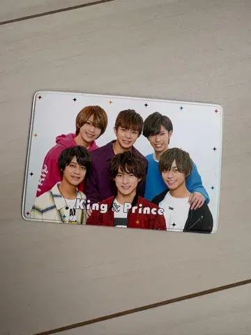 King & Prince 회원증 케이스만