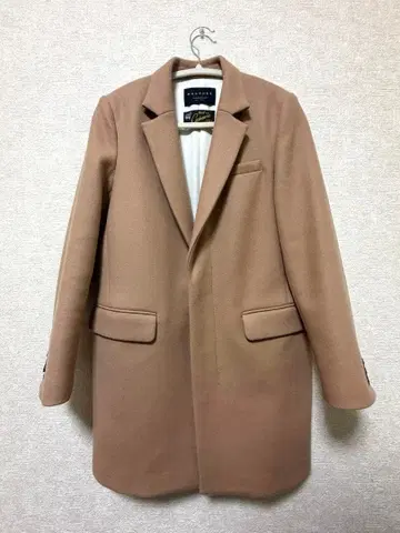 맥피 체스터 코트 베이지