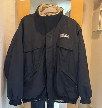 FIRST DOWN 보아 라이닝 나일론 자켓