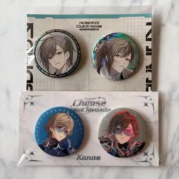 카나에 clutch mode choose 캔뱃지 세트 미개봉 새상품 2개