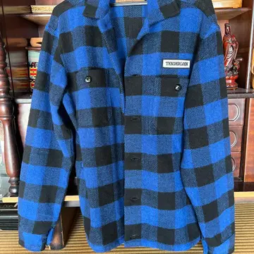 TENDERLOIN 체크 셔츠 자켓 M