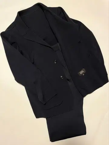 AOKI 남성용 파자마 수트 다크 네이비 워셔블 스트레치