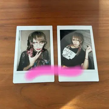 0.1g의 오산 미즈타 마리 씨 폴라로이드 2장 세트