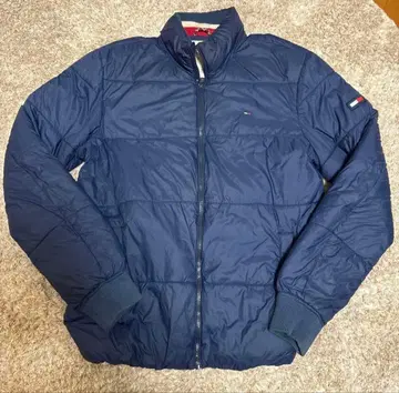 TOMMY JEANS 네이비 다운 자켓 M