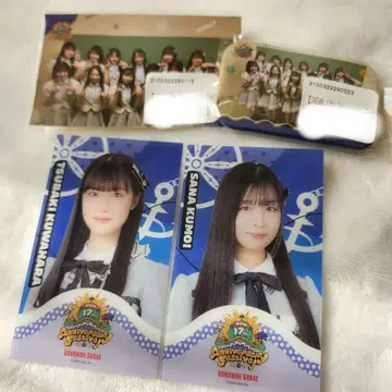 SKE48 13기생 클리어 카드 스티커 씰 캔뱃지