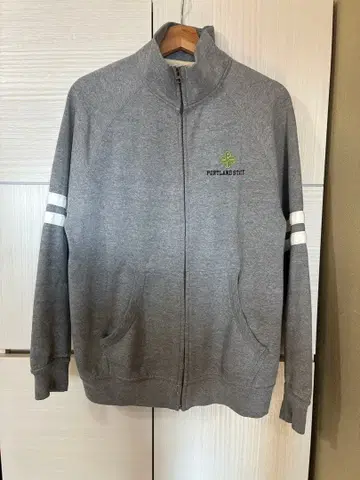 OURAY 그레이 집업 맨투맨 M