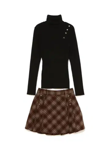 andmary Judy 플리츠 세트업 AM1639