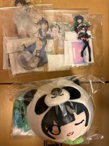 마유즈미 후유코 아크릴 스탠드 인형 파우치