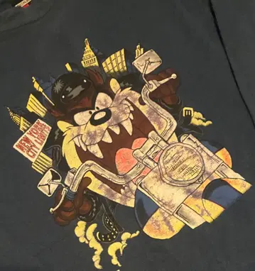 루니툰/태즈매니안 데빌 맨투맨 트레이닝복/XL