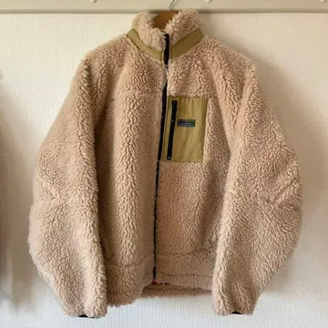 FREAK'S STORE 플리스 블루종 방풍 방한 베이지 남성용