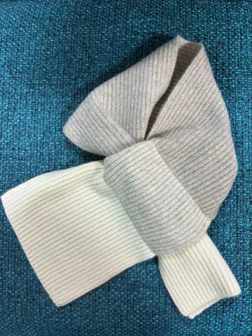 캐시미어 투톤 컬러 머플러