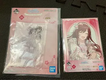 오사키 아마나 샤니마스 제일복권 아크릴 스탠드 안내장