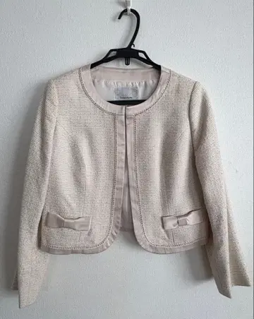 15호 트위드 숏 자켓