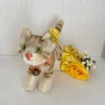 앤티크 슈타이프 고양이 Tapsy 빈티지