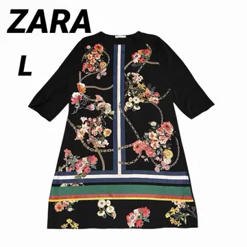 ZARA 자라 플라워 무늬 원피스 꽃무늬 브라