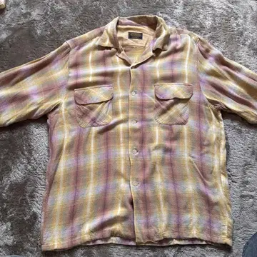 FANDANGO 90s 빈티지 레이온 셔츠 구제 의류