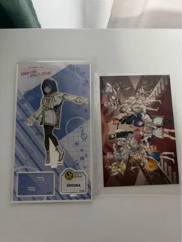 월드다이스 아크릴 스탠드 엽서 포함