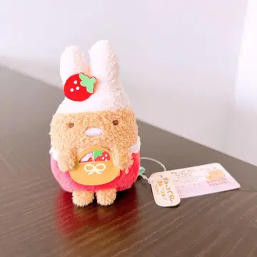 스미코구라시 킷사 스미코에서 딸기 페어 돈카츠 테노리 봉제 인형