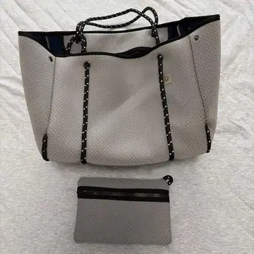 Qbag paris 네오프렌 M zip 그레이지