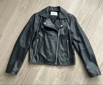 FRAY I.D 블랙 라이더 자켓 S