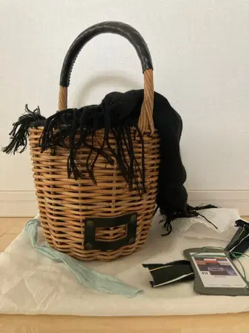 새상품급 ebagos 에바고스 브라이들 버킷 M